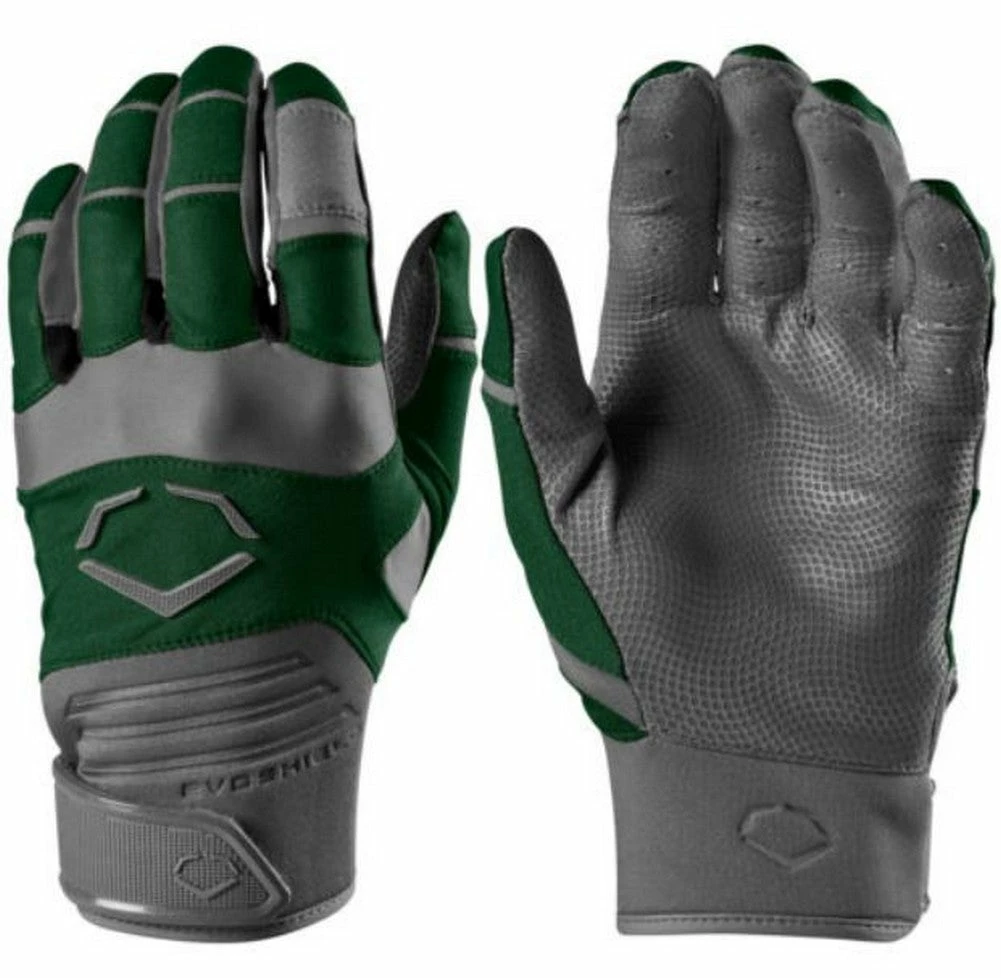 Evoshield Aggressor YOUTH Medium Batting Gloves - Green 3 Evoshield Aggressor YOUTH Medium Batting Gloves - Green